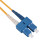 Καλώδιο οπτικών ινών Corning 9/125SC σε SC Singlemode Duplex Fiber, κίτρινο PVC, προστατευτικό 7