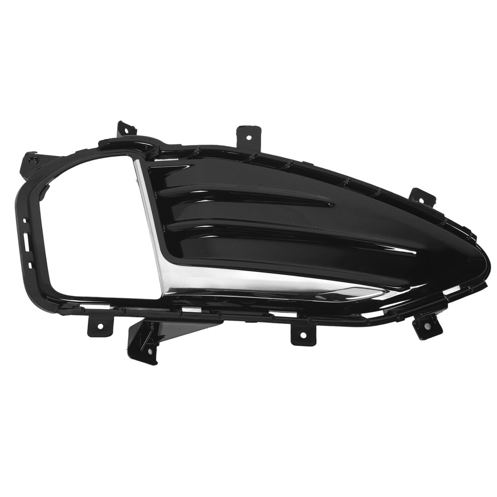 Glossy Bumper Fog Grille For Edge 2019-2023 Black 9341393469595