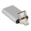 Συμπαγές μέγεθος USB Flash Drive με διπλές υποδοχές, υψηλή ταχύτητα USB3.0Transmission, κέλυφος 3