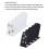 Windproof Waterproof 4 Person Camping Tent Adjustable Light & Easy to Carry 4