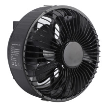 Household Use Fireplace Fan Heat Powered Wood Stove Fan Aluminum Alloy 8 Inch