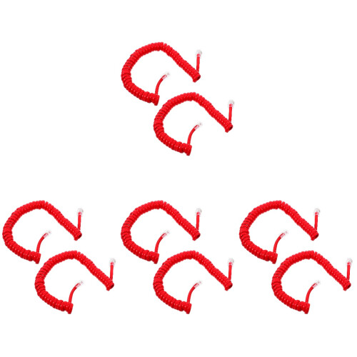8Pièces Téléphoniques Rouges Résistants Outils