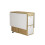 Dining table set multifunctional extendable dining table 8