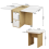 Dining table set multifunctional extendable dining table 13