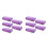 10Pièces Serviettes Microfibres Faciles À Laver Violet Usage 1