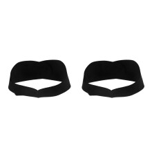 2Stk Schwarzes Schwimm-Headband Kinder Erwachsener Schutz Für Sport