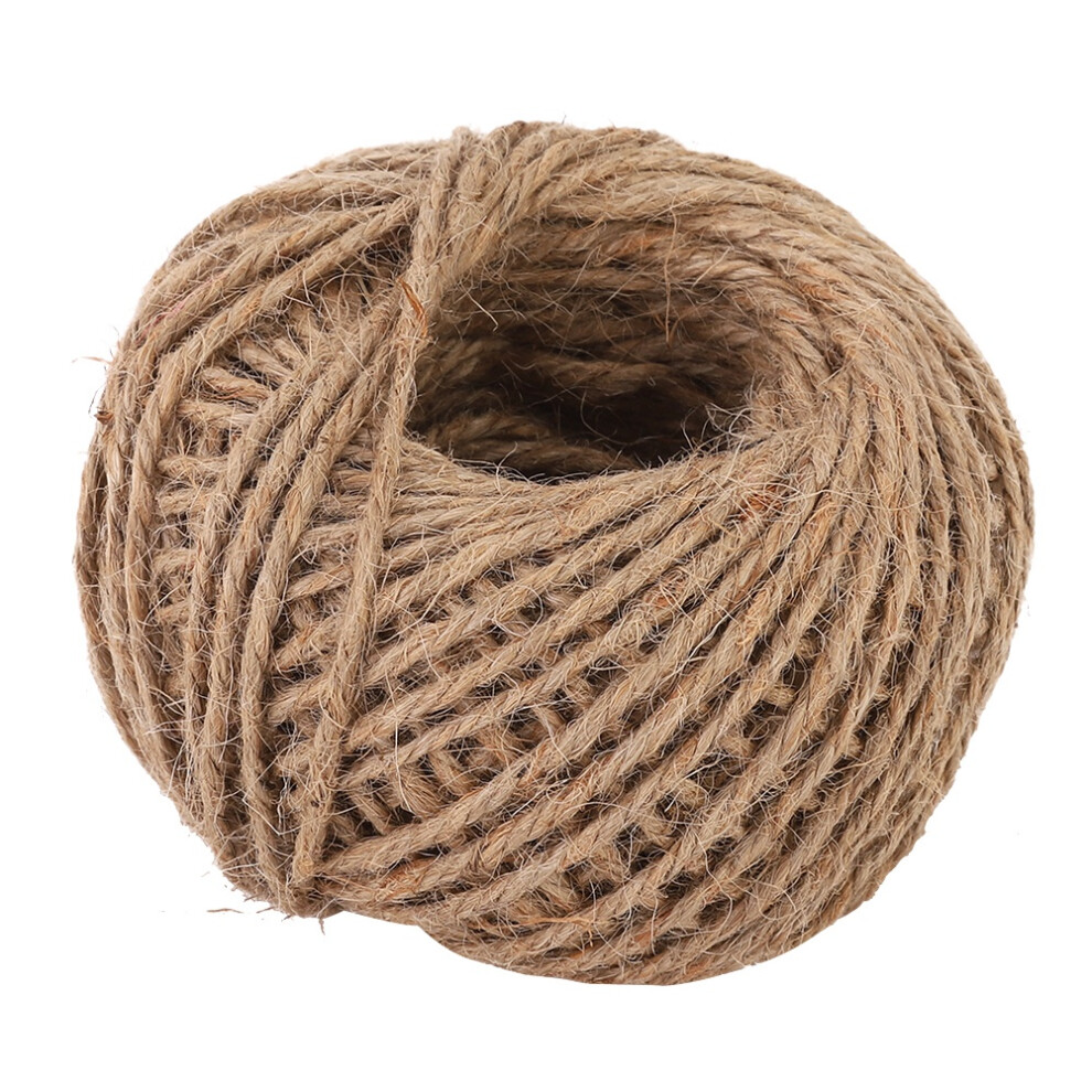 50M Jute Twine String, Perfect For Horticulture, Binding, Craft Projects, Gift Wrapping, High Quality Material, Durable, Pollution-Free, Eco 9425574496959