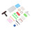 105P Rhinestone Painting Tools Kit with Multi Grid Storage Case & Roller 1