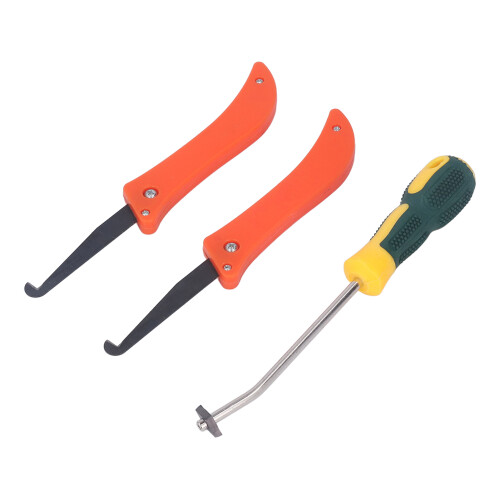 Grout Hand Saw Kit Easy To Use Arc Ergonomic Handle Grout Removal Tool With Replaceable Blade Wide Application Universal 2