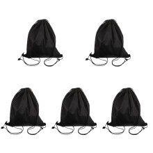 5Pièces Sacoche Casque Portable Oxford Noir Cyclisme