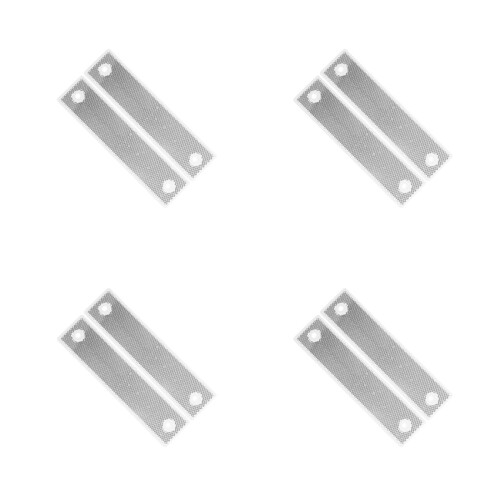 8Pièces Marqueurs De Blancs Rectangulaires Pour Garde-Corps