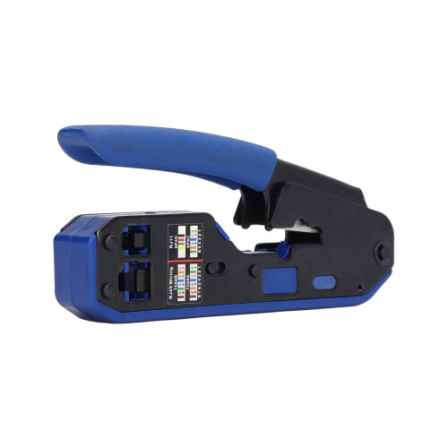 Εργονομικό κιτ εργαλείων RJ45Crimp με σχεδιασμό λαβής, αρθρωτές συνδέσεις, λεπίδα από 2