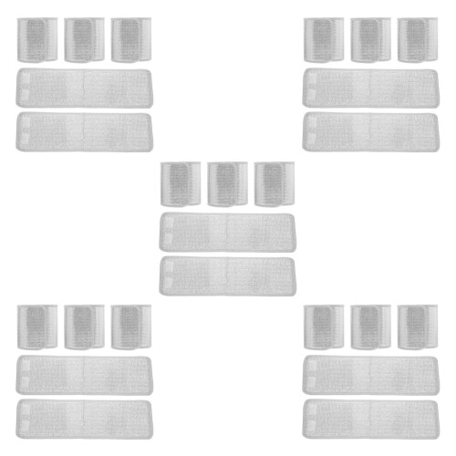 5Ensembles Couvre-Plantes Aluminium Isolation Résistante Argent Hiver