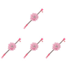 4Pièces Colliers Adaptés Usage Rose