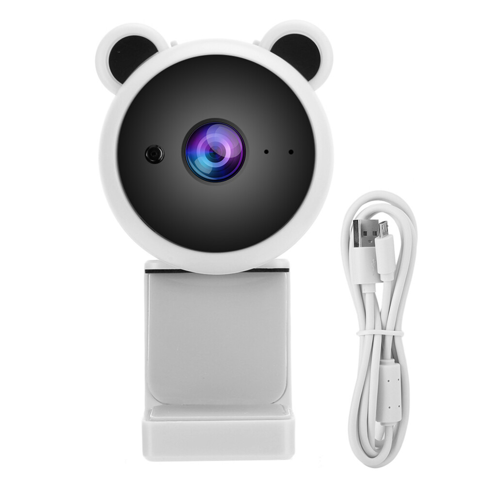 Noise Cancelling Mic Webcam With Privacy Cover, Plug And Play For Easy Setup, Crystal Clear Visuals & Automatic Correction For Virtual Meetings Light 9479868273092