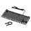 Professional Mechanical Keyboard, Typewriter Style with Quality Build and Keycap Compatibility, Ergonomic Floating Keys for Comfortable Typing (87 1