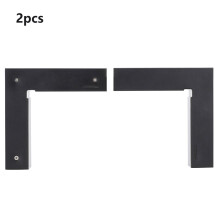 Heat Treated Steel Square for Machine Set-Up, Machinist Steel Try Square with Polished Steel Surfaces, Precision Square for90-Degree Layout in