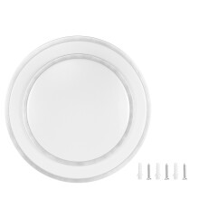 Dimbare magnetische voet voor moderne plafondverlichting, helder en dun licht, transparante, energiebesparende LED voor diverse toepassingen, 15 inch