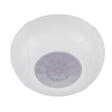 Top Mounted Wired Ceiling PIR Sensor 8M Detection, 360, White