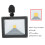 Security Light Motion Sensor Floodlight Outdoor LED Spotlight IP65Waterproof Ultra Bright Warm White3000K Adjustable Detection Range Energy Saving 2