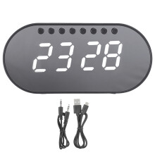 Snooze Function Alarm Clock With10Meters Wireless Automatic Connection, For Business Office And Home Use