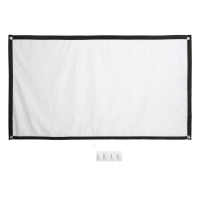 HD Projector Screen, Clear Picture Wide Application For Public Display And Outdoor Events