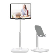 Gadget Support, Extremely Sturdy Stand for Hands Free Usage, Universal Compatibility & Thoughtful Design - Elevate Your Desk Setup (Green)