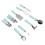 9-Piece Kitchen Gadget Set, Plastic Handle & Stainless Steel 5