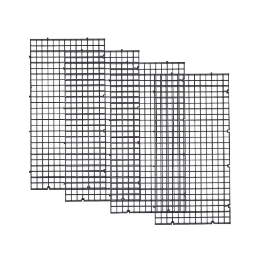 4Pcs Aquarium Fish Board Net Black Plastic for Fish Breeding Tanks