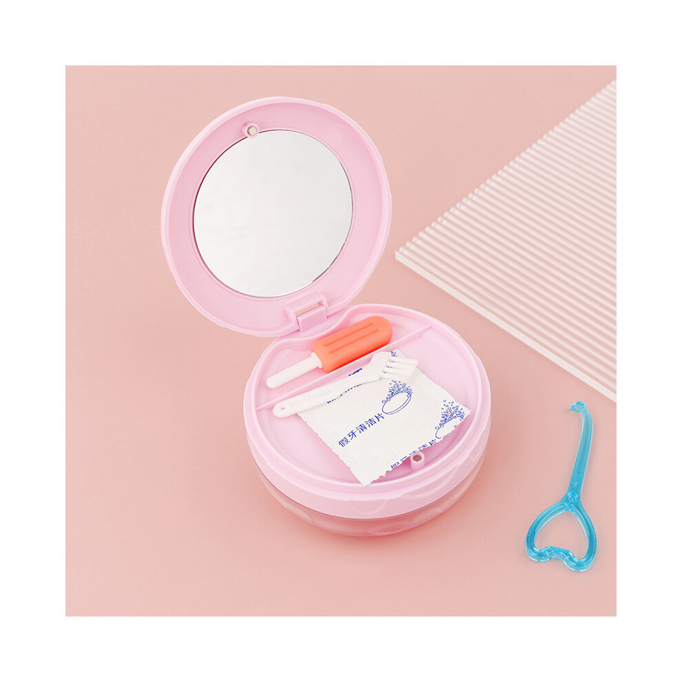 Innovative Double Layer Design Aligner Case, Orthodontic Retainer Case For Separated Storage, Food Grade Plastic Ensures Hygiene, Safe Materials