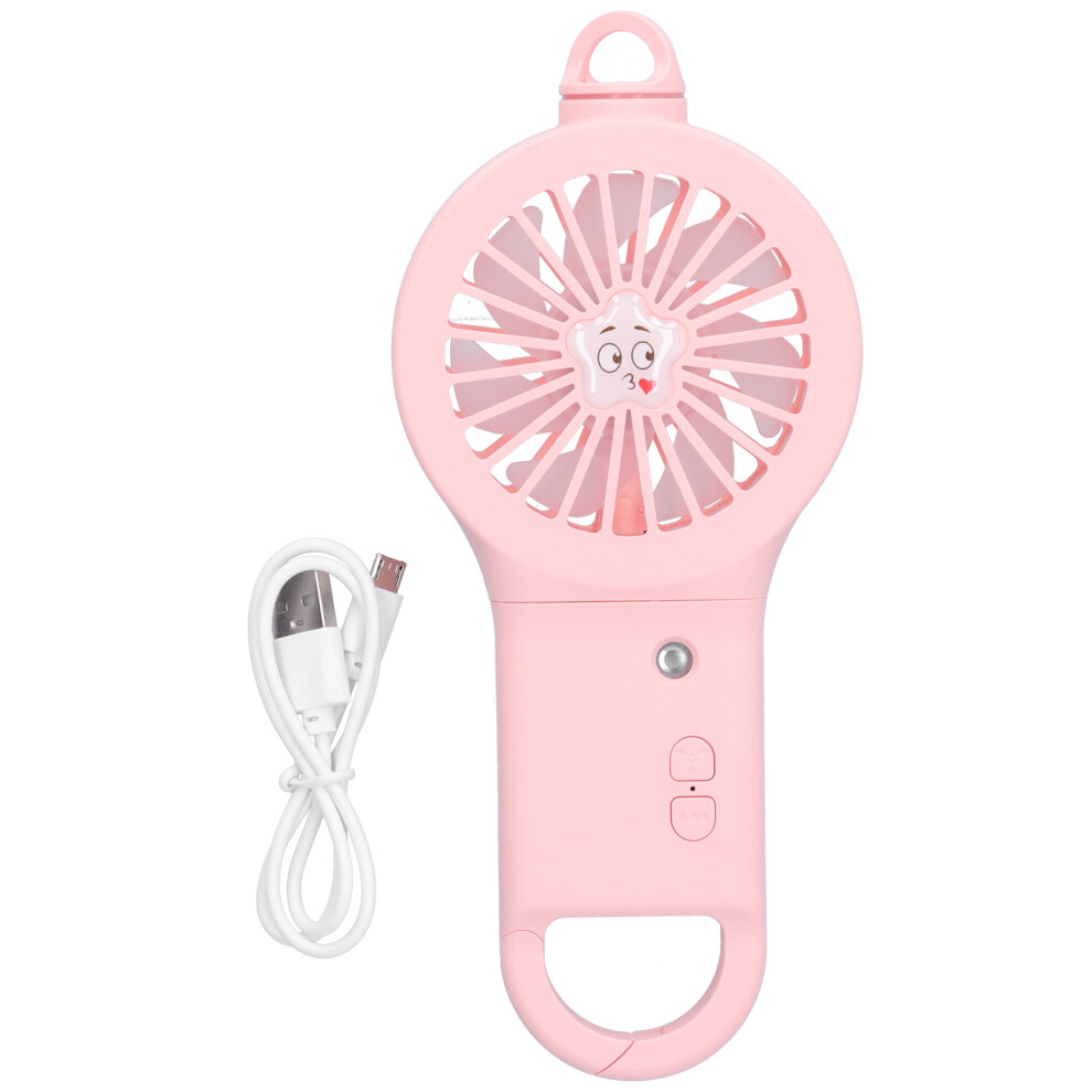 Misting Fan for Beauty Humidifier90 Rotatable, Portable Charger Rechargeable Handheld Spray Water Mist with Adjustable Wind Speeds