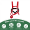 (Red) Children Ski Training Harness With Adjustable Chest Strap And Anti Fall Tether 4