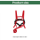 (Red) Children Ski Training Harness With Adjustable Chest Strap And Anti Fall Tether 5