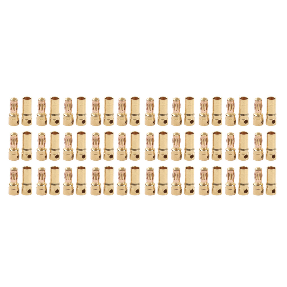Banana Bullet Plug Connector Kit For Esc Motor Battery, Good Elasticity, Low Resistance, Convenient To Connect, Gold Plated, Suitable For Models 9479868285170