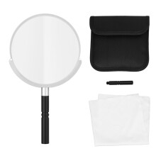 Kaleidoscope Photography Filter, 77mm Adjustable Angle for Personalized Photography Creation, Optical Glass Ensures Clarity and Transparency,