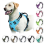 (black, XL) No Pull Dog Harness, Adjustable Soft Padded Pet Vest with Easy Control Handle 2