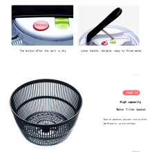 Manual Salad Spinner for Vegetables and Fruits
