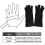 (grey, M) Anti Arthritis Compression Gloves Fingerless Support Rheumatoid Pain Relief Cy) 5