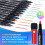 Leuchtendes Whiteboardmarker-Set - 12 Farben mit Radiergummis 3