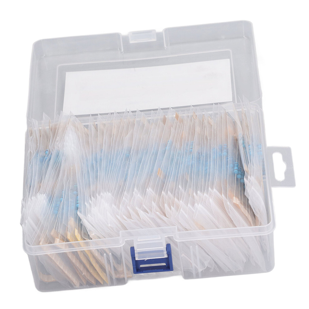 860Pcs Metal Film Resistors 0.5W 0.1Î©-10Mî© Blue 4631393654325