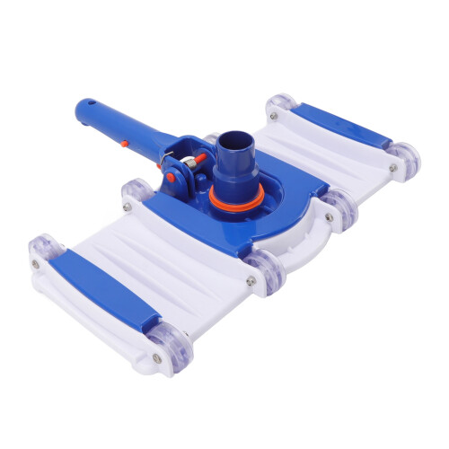 ABS Pool Vacuum Head with Wheels and Side Brushes 2