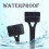 Long Foldable Back Scratcher - Extendable Massage Tool for Itch Relief Black 2