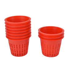 10 Stück Gartenpflanzen-Netzkästen Plastik Hydroponik-Becher zum Anbauen