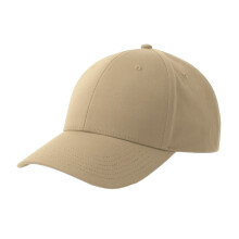 (One Size, Khaki Brown) Atlantis Headwear Bolt-S 6 Panel Stretch Structured Baseball Cap