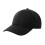 (One Size, Black) Atlantis Headwear Bolt-S 6 Panel Stretch Structured Baseball Cap 1