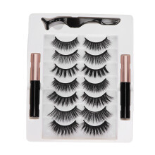 Vegan Cruelty Free, Handcrafted Synthetic Fibers - Magnetic, Waterproof Cat Eye Lashes With Ergonomic Design For Seamless Wear, 7Pairs Pack Of