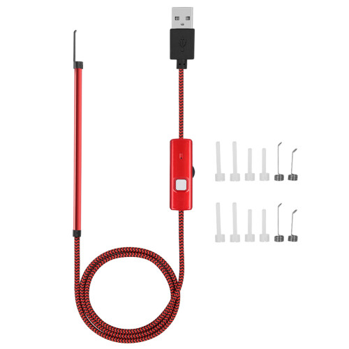 Ear Wax Removal Kit, Magnetic Charging Cable With Rotating Design, High Definition Camera For Clear Visualization, Versatile Compatibility For