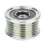 Aftermarket Alternator Pulley Solution, Decoupler Pulley Freewheel Clutch for Reliable Charging, Replacement Alternator Component with Optimized 1