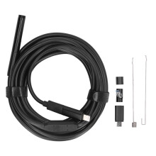 Advanced Inspection Solution, 2MP HD Pixels Waterproof Endoscope, Wide Application from Home to Industrial Settings, LED Regulation Function for