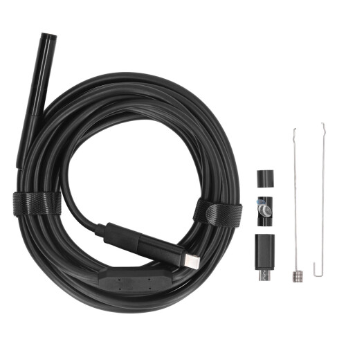 Advanced Inspection Solution, 2MP HD Pixels Waterproof Endoscope, Wide Application from Home to Industrial Settings, LED Regulation Function for